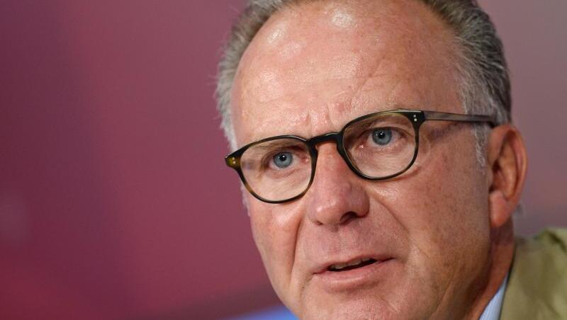 Karl-Heinz Rummenigge, Vorstandsvorsitzender des Fußball-Bundesligisten FC Bayern München. Foto: Andreas Gebert/Archivbild Karl-Heinz Rummenigge, Vorstandsvorsitzender des Fußball-Bundesligisten FC Bayern München. Foto: Andreas Gebert/Archivbild