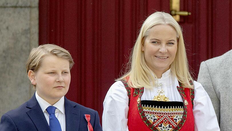 Mette-Marit hatte Angst um ihren Sohn Sverre Magnus.