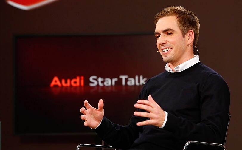 Philipp Lahm beim "Audi Star Talk"