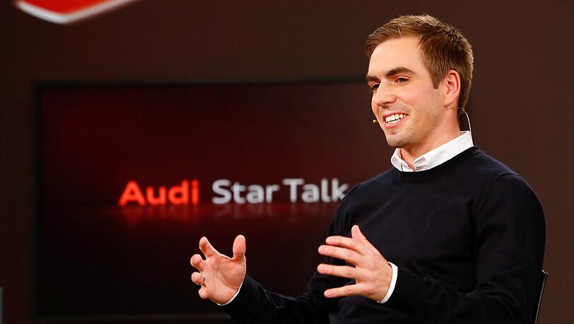 Philipp Lahm beim "Audi Star Talk" Philipp Lahm beim "Audi Star Talk"