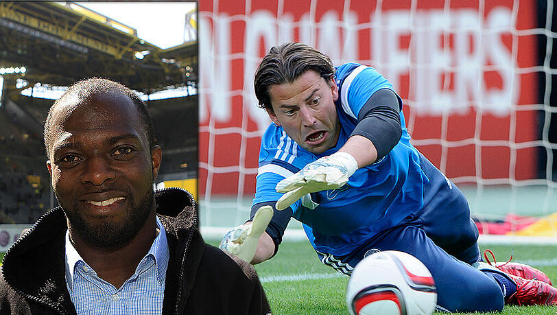 Hans Sarpei über einen möglichen Wechsel von Roman Weidenfeller. Hans Sarpei über einen möglichen Wechsel von Roman Weidenfeller.