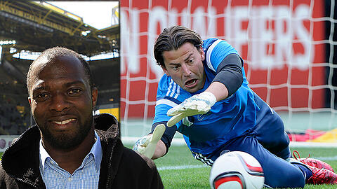 Hans Sarpei über einen möglichen Wechsel von Roman Weidenfeller.