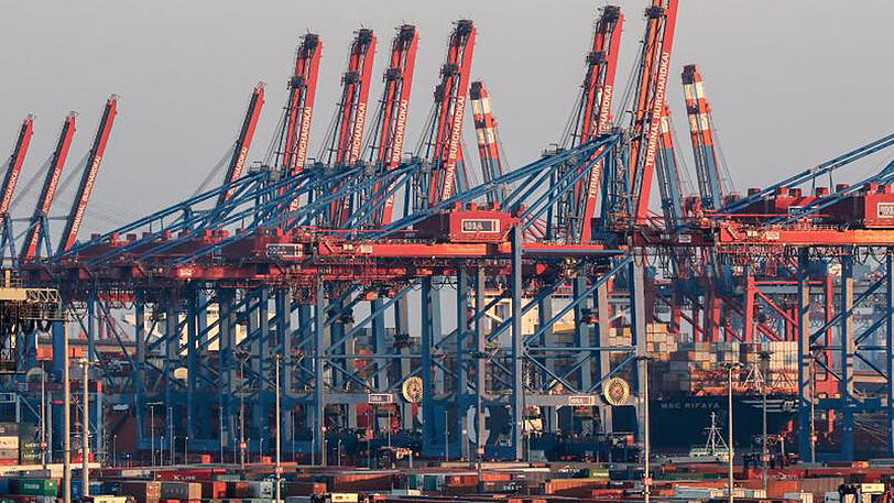 Im Februar exportierte Deutschland Waren im Wert von 102,3 Milliarden Euro.
