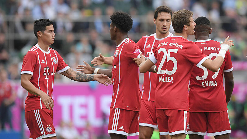 Es bleibt bei 2:0. Die Bayern gewinnen den Telekom Cup.