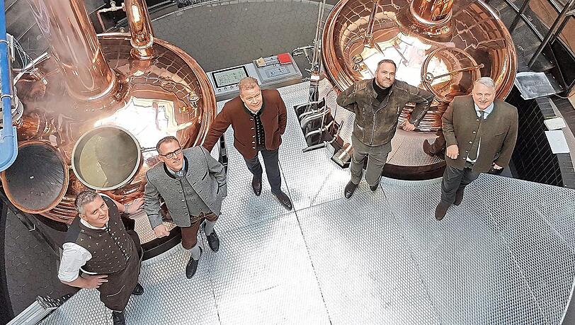 V. li.: Uli Schindler, Christian Dahncke, Andreas Steinfatt, Christian Schottenhamel und Florian Lechner. V. li.: Uli Schindler, Christian Dahncke, Andreas Steinfatt, Christian Schottenhamel und Florian Lechner.