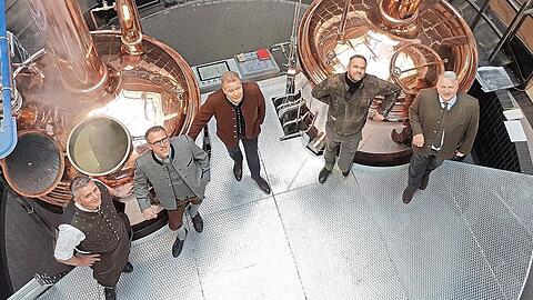 V. li.: Uli Schindler, Christian Dahncke, Andreas Steinfatt, Christian Schottenhamel und Florian Lechner.