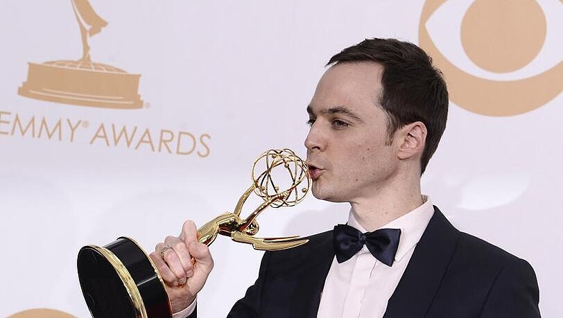 Jim Parsons bei der Emmy-Verleihung 2013 Jim Parsons bei der Emmy-Verleihung 2013