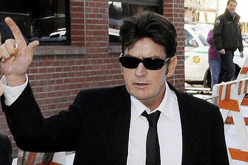 Geht auf Entzug: Charlie Sheen