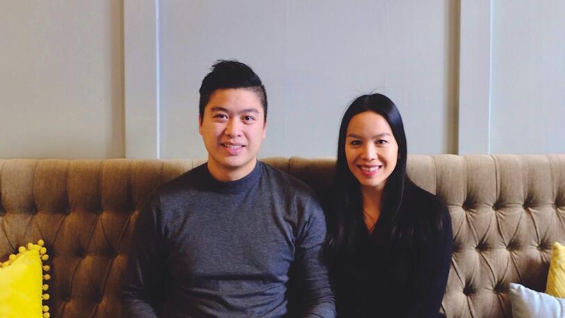 Jean-Pierre und Isabelle Tran in ihrem Lokal.