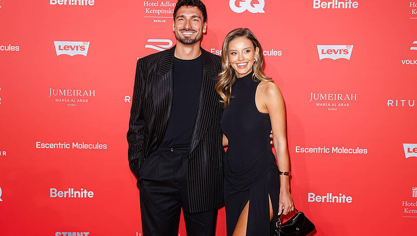 Mats Hummels und seine Freundin Nicola Cavanis im Rahmen der "GQ Men of the Year Awards" 2025. Mats Hummels und seine Freundin Nicola Cavanis im Rahmen der "GQ Men of the Year Awards" 2025.