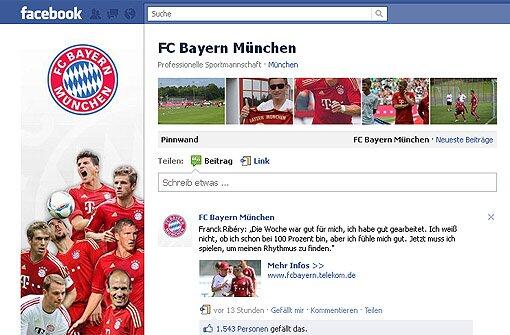 Der FC Bayern könnte bei Facebook bald die 2 Millionen-Marke knacken! Als einziger deutscher Verein haben die Bayern jetzt schon über eine Million Fans bei Facebook: Platz 1 mit 1.859.842 Facebook-Fans!