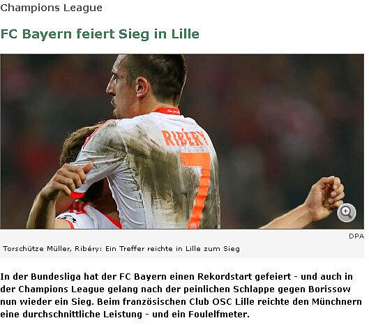 Internationale Stimmen: Bayern gegen Lille: Die Pressestimmen - FC Bayern - Abendzeitung München