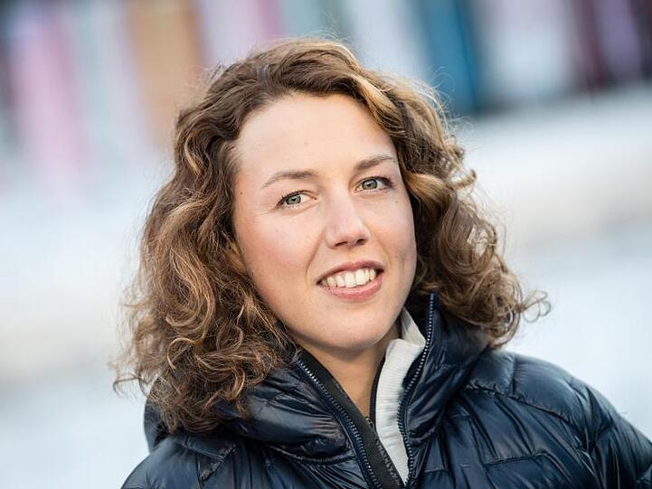 Kann das Thema Corona gut ausblenden: Die ehemalige Biathletin Laura Dahlmeier.