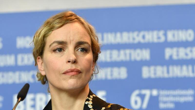 Die Schauspielerin Nina Hoss. Die Schauspielerin Nina Hoss.