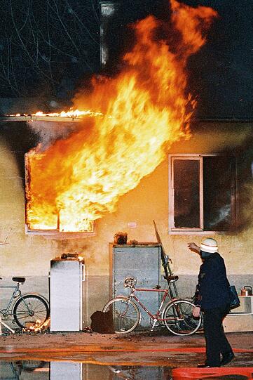 1988: Einsatz im Gastarbeiterheim an der Thalkirchner Straße.
