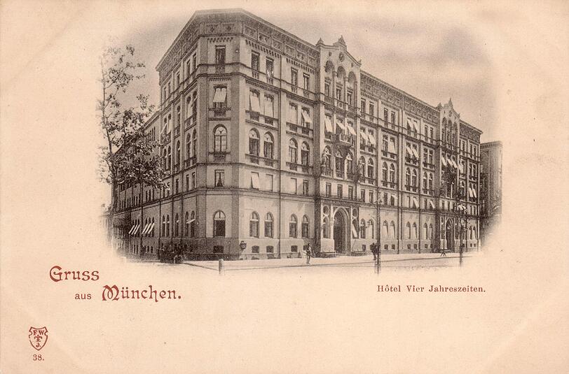 Hotel "Vier Jahreszeiten" - historische Aufnahmen