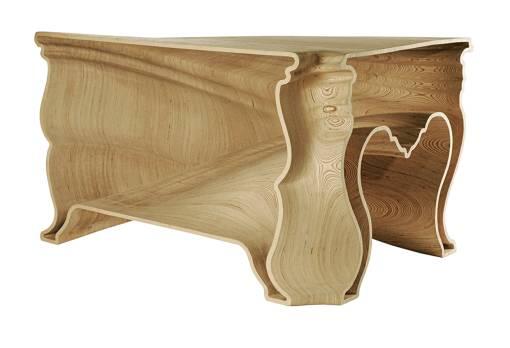 "Cinderella Table" - mehr Skulptur als Tisch: Ungewöhnliche Wege wollen die Designer von Demakersvan mit ihren Entwürfen einschlagen.