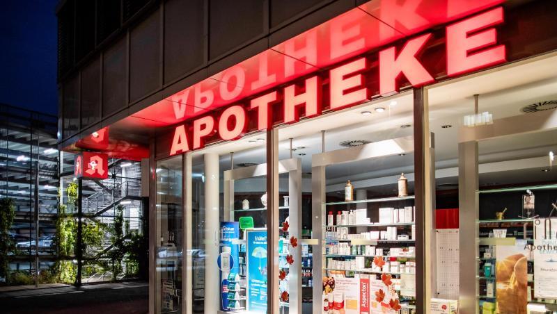 Die Heilig-Geist-Apotheke in Köln-Longerich. Die Heilig-Geist-Apotheke in Köln-Longerich.