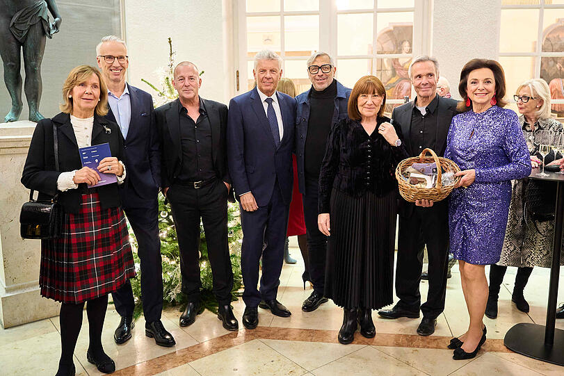 Ursula Prinzessin von Bayern, Bernd Döpke (BMW München), Heino Ferch, OB Dieter Reiter, Ehefrau Petra, Jimmy Hartwig, Hannes Jaenicke und Uschi Dämmrich von Luttitz,