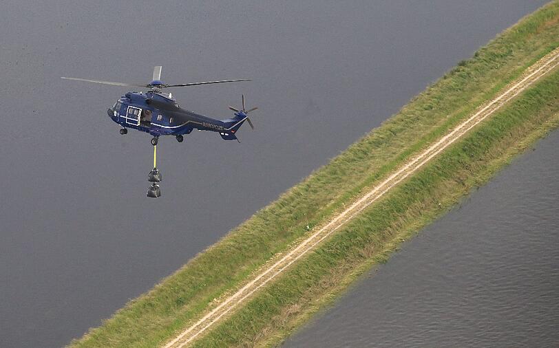 Das sind die Bilder von der spektakulären Rettungsaktion in Sachsen-Anhalt.