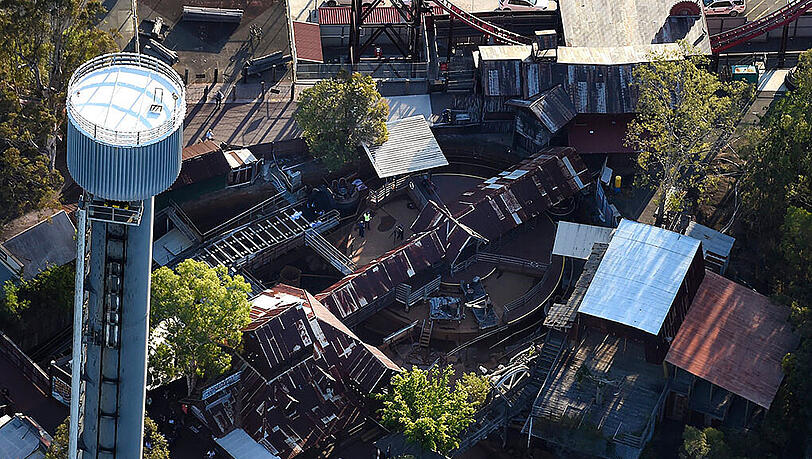 Das Unglück ereignete sich im Freizeitpark Dreamworld an der Goldküste. Das Unglück ereignete sich im Freizeitpark Dreamworld an der Goldküste.