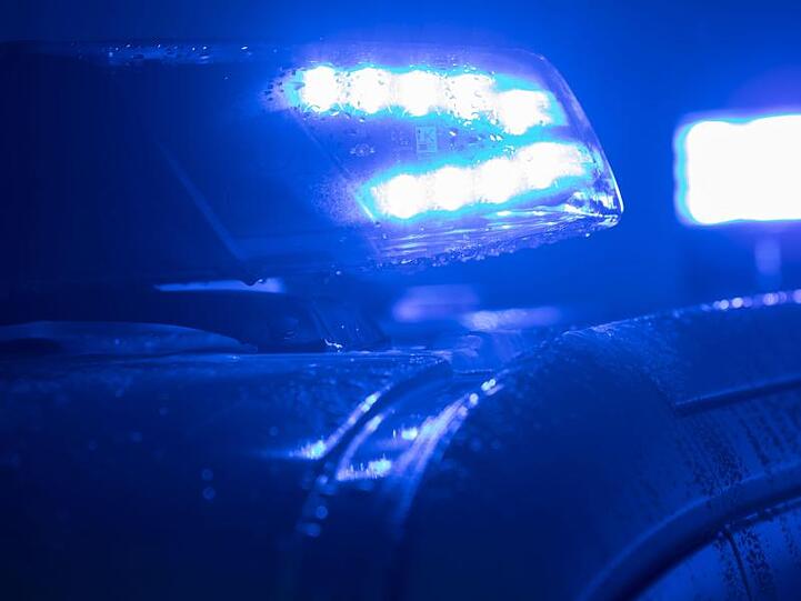 Blaulicht leuchtet auf dem Dach eines Polizeiautos. Foto: Jens Büttner/zb/dpa/Symbolbild