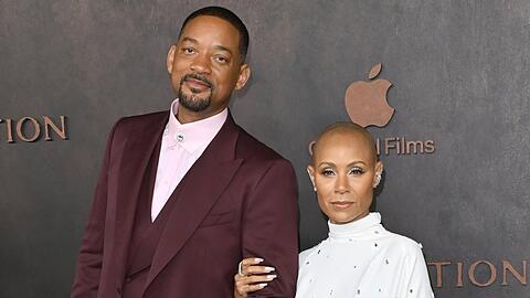 Jada Pinkett Smith und Will Smith Arm in Arm bei einer Premiere im November 2022.