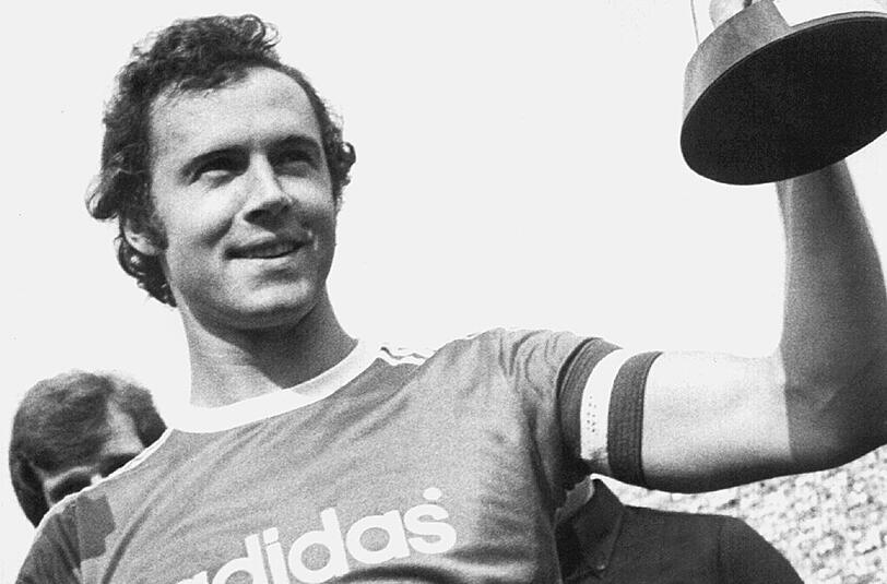 Franz Beckenbauer spielte von 1964 bis 1978 für den FC Bayern.