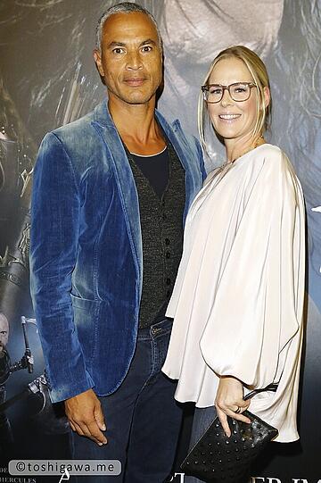Schmuckdesigner Thierry Kponton und Frau Constanze.
