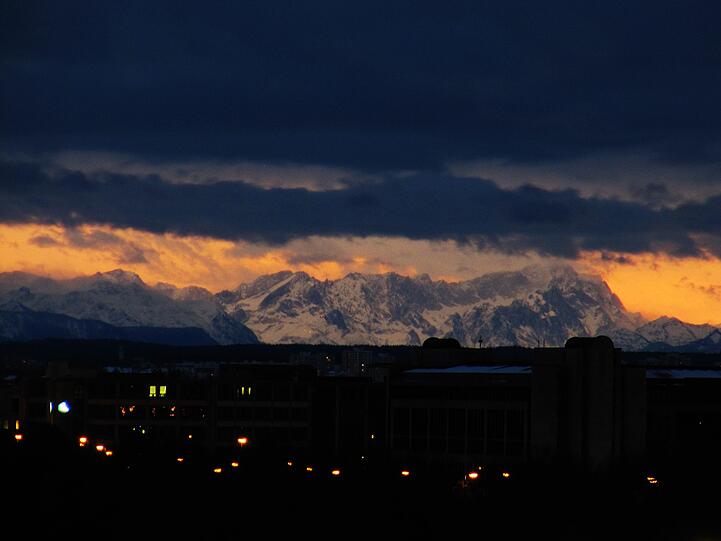Phänomenal: Der Ausblick in Neuperlach.