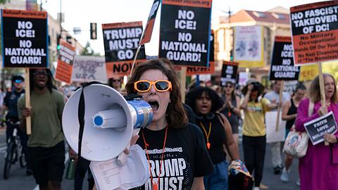 Trumps Vorgehen ist hochumstritten und hat Proteste ausgelöst. (Archivbild)