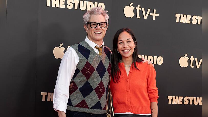 Johnny Knoxville und Ehefrau Emily Ting. Johnny Knoxville und Ehefrau Emily Ting.