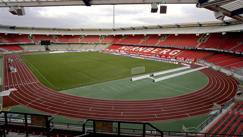 Blick in das Nürnberger Frankenstadion. (Archivbild)