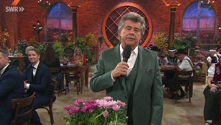 Nach einem Zuschauerbrief macht Andy Borg seinem &Auml;rger vor laufender Kamera Luft.