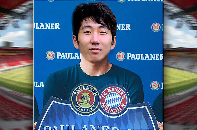 Anqi Zhang - Note 1: Der 28-jährige Stürmer durfte sich fühlen wie ein echter Bundesliga-Stürmer, wenn es gegen die Bayern geht: Weit in der eigenen Hälfte verteidigend.