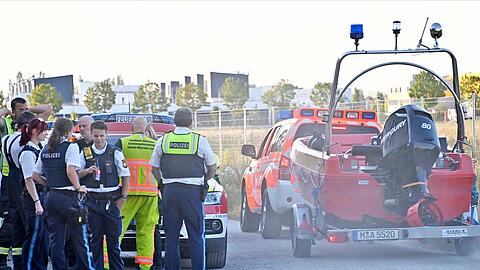 Badeunfall am Heimstettener See &ndash; zwei M&auml;dchen schwer verletzt.