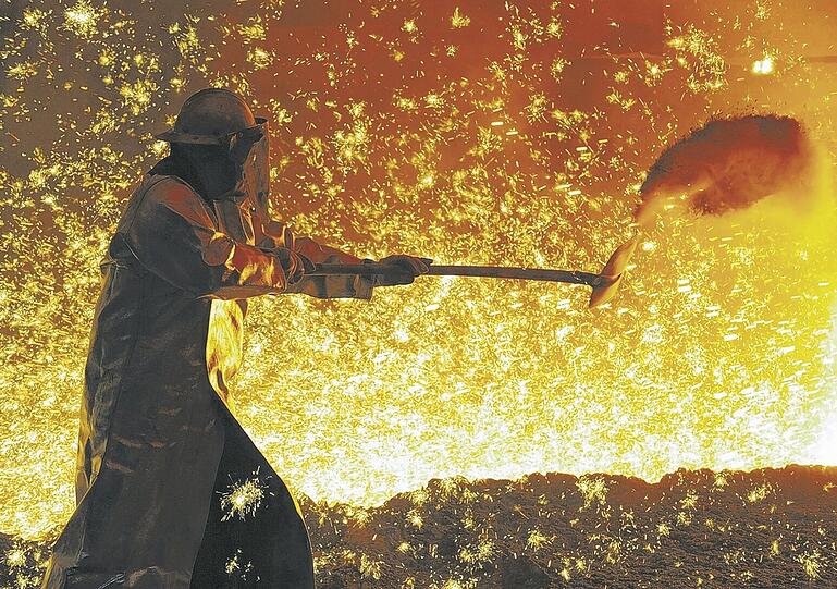 Stahlproduktion: Der Rohstoff ist dramatisch teurer geworden. Foto: dpa