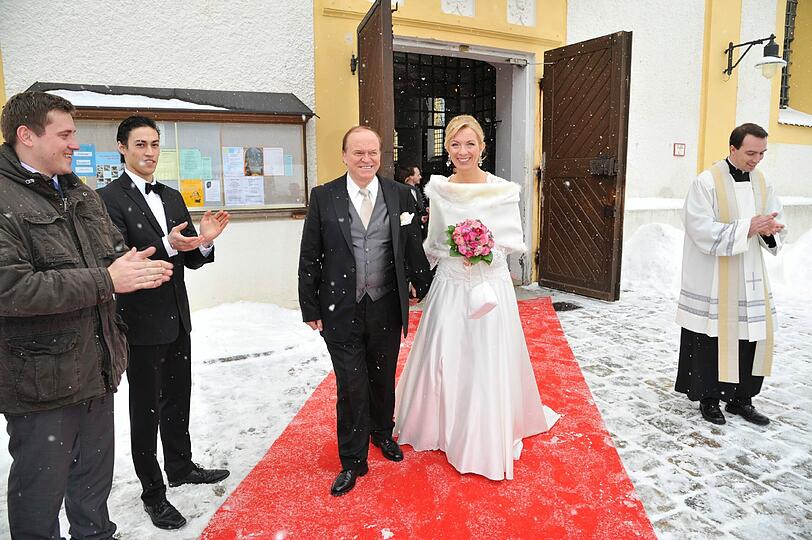 Die Traumhochzeit von Star-Koch Winkler und seiner Denise - sehen Sie hier die wunderschönen Bilder aus dem zugeschneiten Aschau.