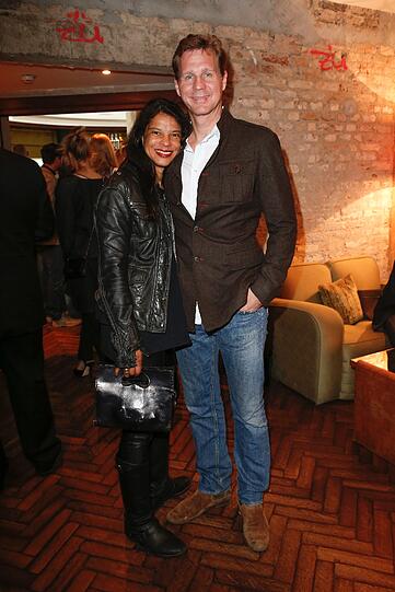 Schauspieler Thomas Heinze mit Jackie Brown
