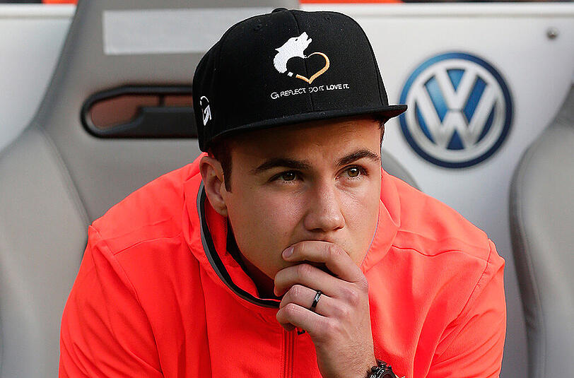 Mario Götze war beim Pokalsieg der Bayern verletzungsbedingt nicht im Einsatz.