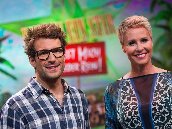 Sonja Zietlow und Daniel Hartwig, Moderatoren der RTL-Show "Ich bin ein Star - Holt mich hier raus!".