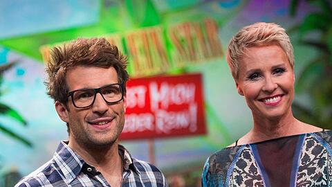 Sonja Zietlow und Daniel Hartwig, Moderatoren der RTL-Show "Ich bin ein Star - Holt mich hier raus!".