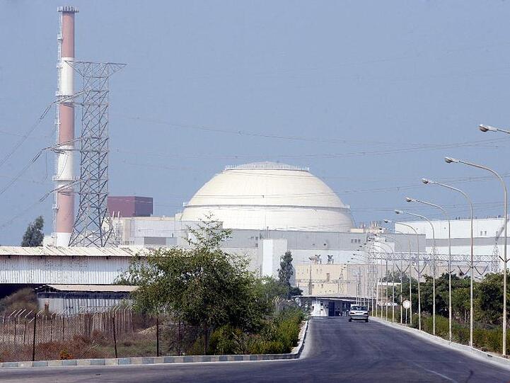 Das Atomkraftwerk Buschehr.
