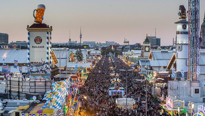 Das Oktoberfest 2023 in München ist in vollem Gange.