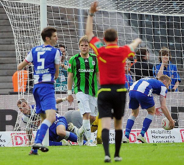 Löwen erkämpfen sich in Berlin den Auswärtssieg und vermasseln Hertha BSC die Meisterfeier. Die besten Bilder vom Spiel