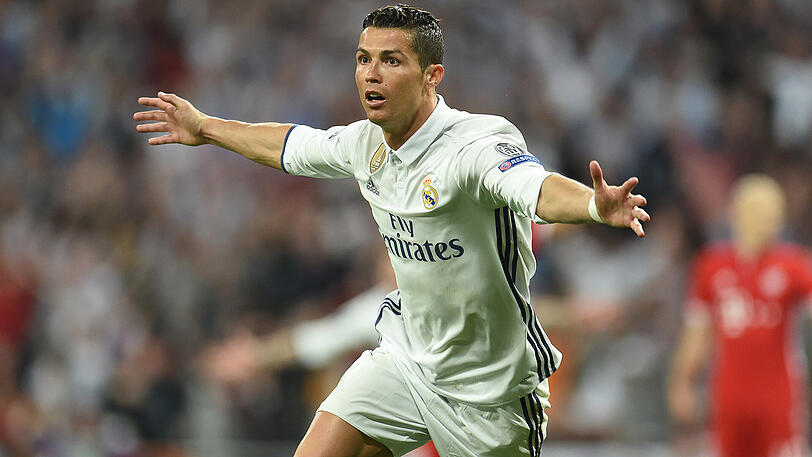 Erzielte in den beiden Champions-League-Spielen gegen den FC Bayern fünf der sechs Tore für Real Madrid: Cristiano Ronaldo.