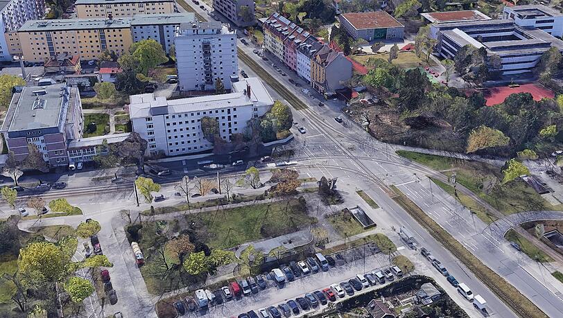 Hier soll das neue Haus entstehen. Hier soll das neue Haus entstehen.