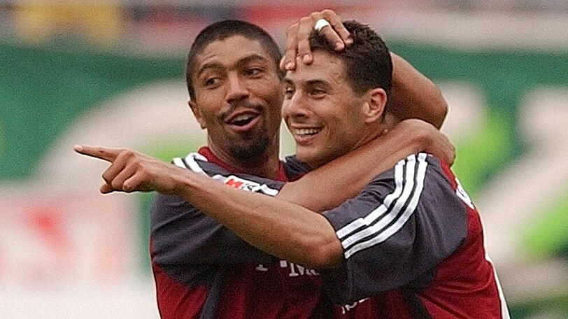 Lustig, beliebt, treffsicher: Giovane Elber (links), Claudio Pizarro.