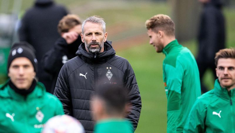 Hat mit seinem Team die Königlichen zu Gast: Gladbach-Coach Marco Rose.