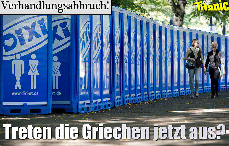 Die Titanic spekuliert über einen Verdauungs-Exit.